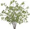 6 pcs Artificial Greenery Stems, 41.3’’ Tall Fake Plants Branches Faux Greenery Ficus Twig Leaf for Home Garden Shop Office Desk Decoration 1"D x 20"W x 41.3"H